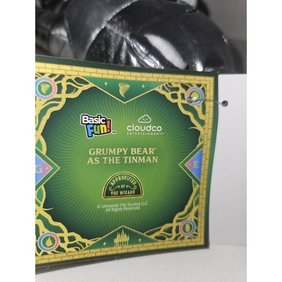 Wicked X Care Bears Grumpy Bear as Tinman 9” Plush - Brand New with Tags! - Picture 4 of 4